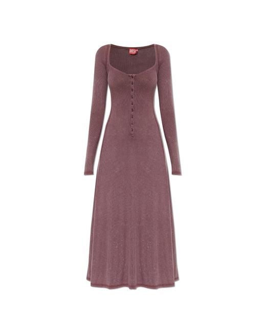 DIESEL Purple Dress 'D-Ley'