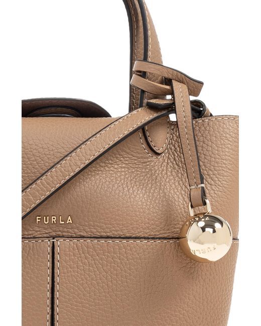 Furla Brown "primrose Medium" Handbag,