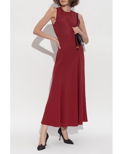 Ulla Johnson Red Dress 'Clea'
