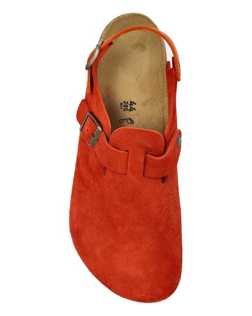 Birkenstock Red "Tokio Ii Suede" Shoes for men