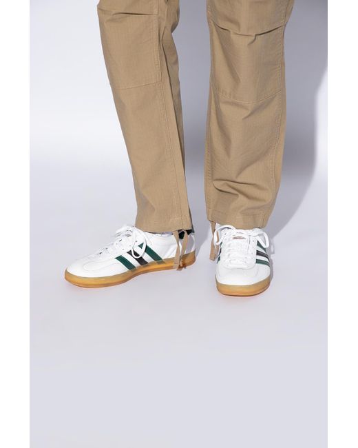 Adidas Originals White 'gazelle Indoor' Sneakers, for men