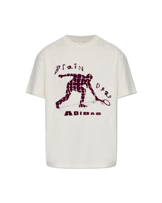 Adidas Originals White Adidas X Brain Dead