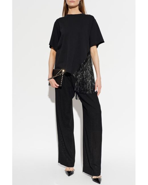 Sportmax Black T-Shirt 'Sponda'