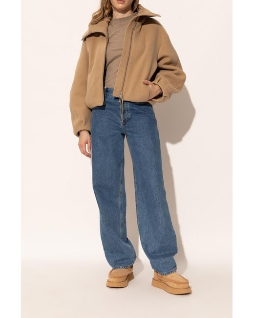 Inuikii Blue “Shearling Micro” Snow Boots