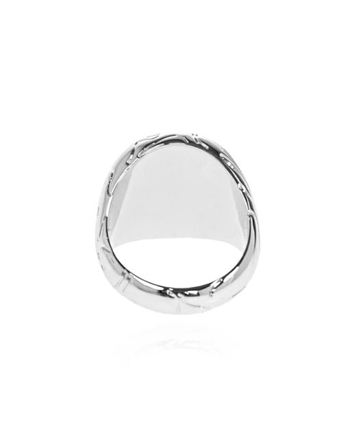 A Bathing Ape Metallic Ring for men