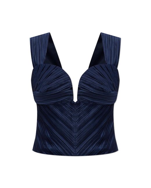 Cult Gaia Blue Top "Kaitlin"