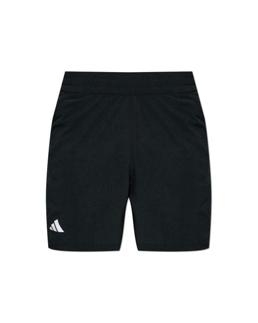 Adidas Originals Blue Logo Shorts for men