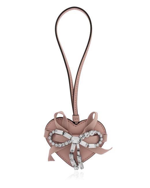 Jimmy Choo Pink Heart Pendant