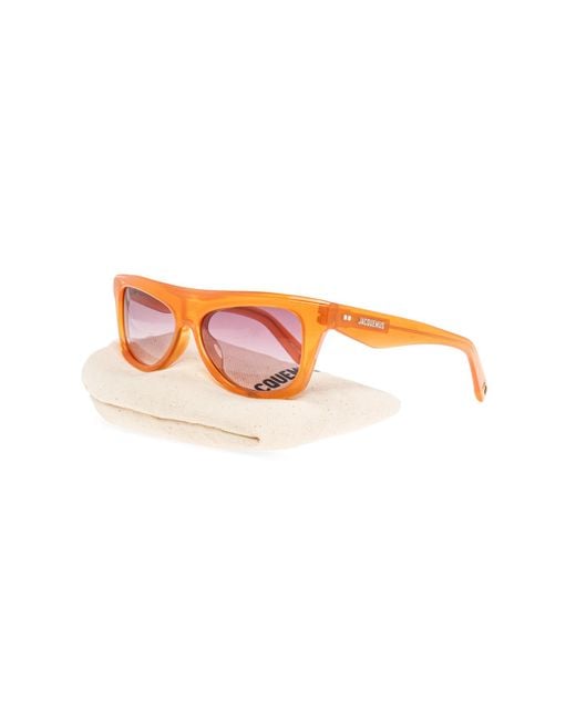 Jacquemus Brown Sunglasses