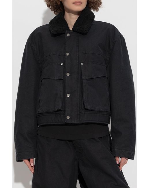 DSquared² Black Jacket With Collar