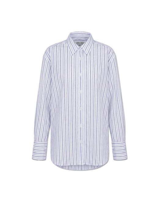 Samsøe & Samsøe White 'Salovas' Shirt