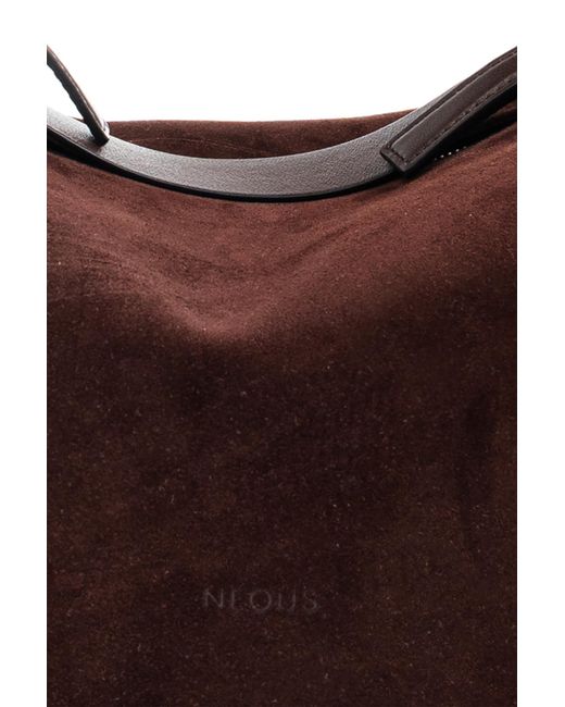 Neous Brown Shoulder Bag 'Scorpius'