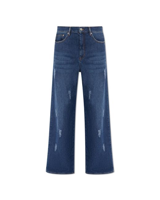 Munthe Blue 'myrtle' Wide Jeans,