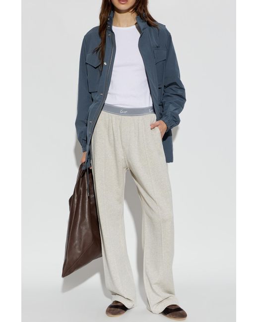 KENZO Blue Light Jacket With Hood