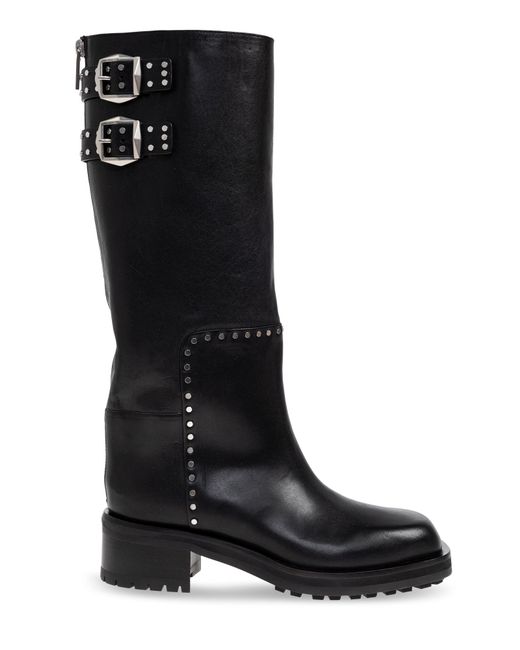 Jimmy Choo Black 'Brooklyn' Boots
