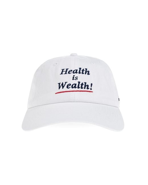 Sporty & Rich White Baseball Cap