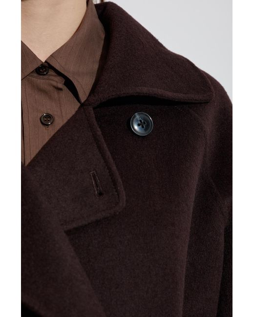 Samsøe & Samsøe Black Coat 'Sahanne'