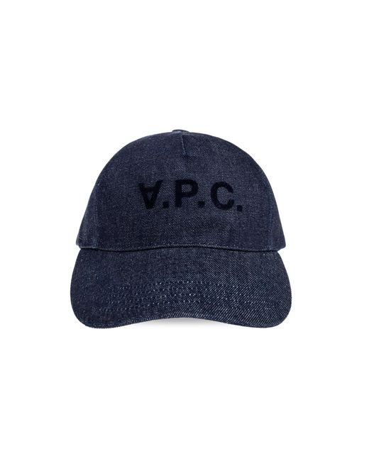 A.P.C. Blue Baseball Cap