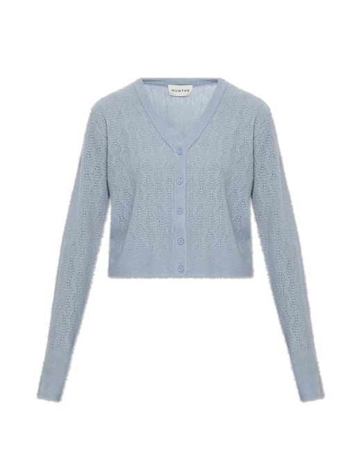 Munthe Blue Cardigan 'Byrd'