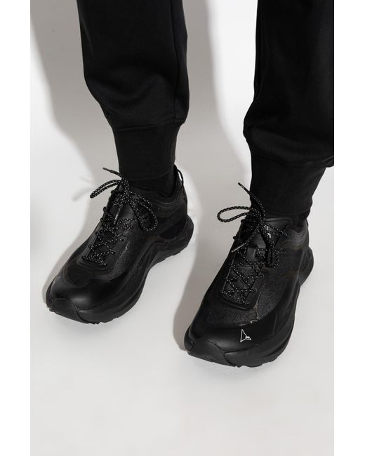 Roa Black "Sella" Sports Shoes for men