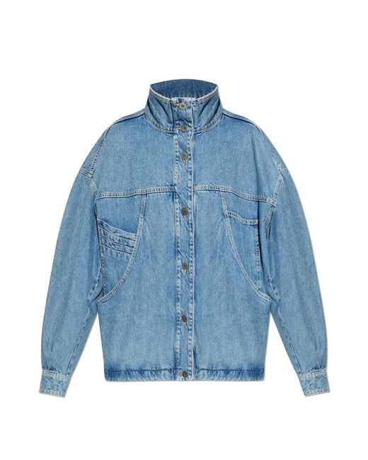 The Attico Blue Denim Jacket