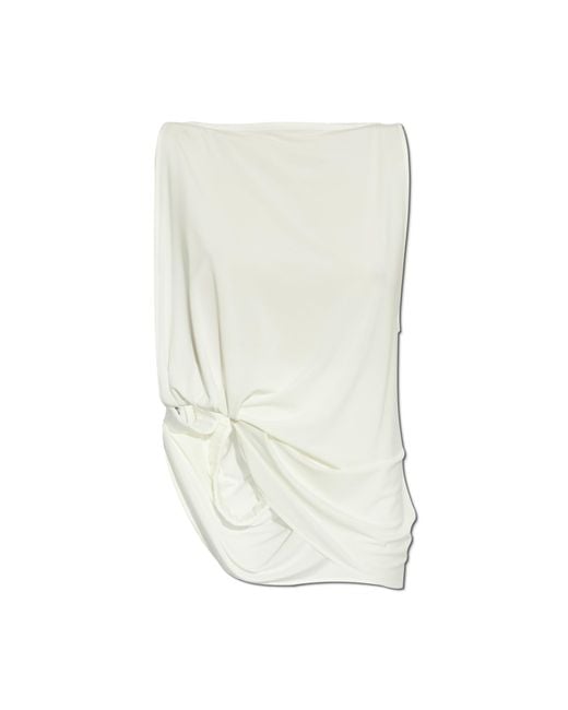 Jacquemus White Top 'Peplo'