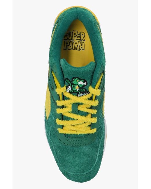Puma r698 cheap mens green