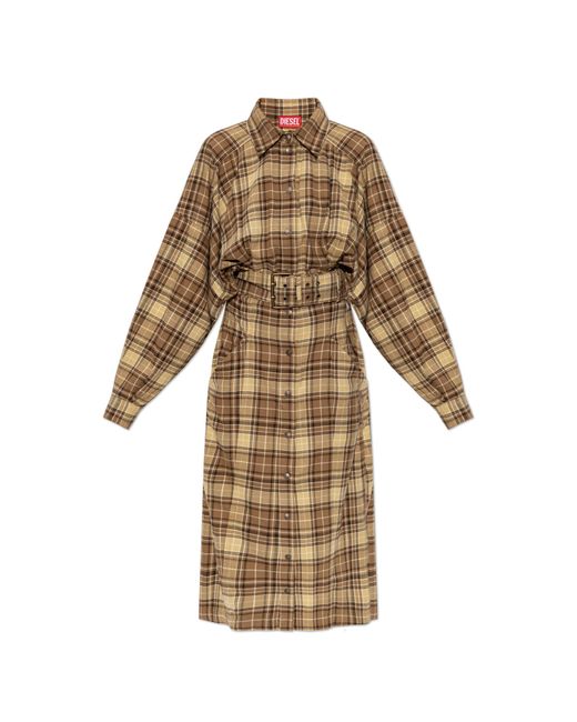 DIESEL Natural 'D-Edalus' Dress