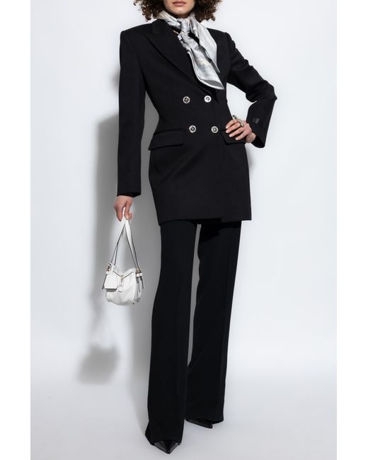 Versace Black Dress With Back Cut-Out