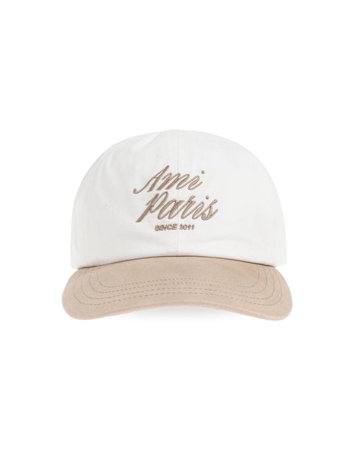 AMI White Baseball Cap