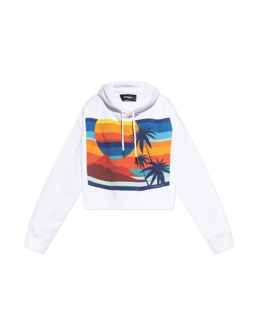 DSquared² Blue Sweatshirt Capsule 'Summer Lovers'