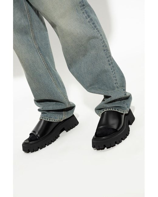 mens balenciaga slides