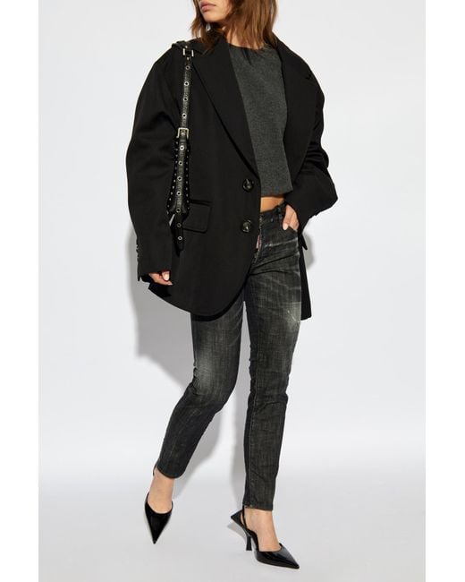 DSquared² Black 'Jennifer' Jeans
