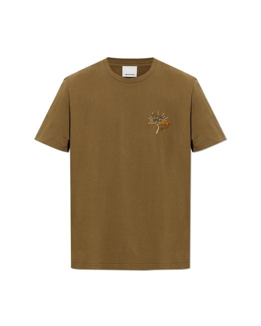 Isabel Marant Green T-Shirt "Honore" for men