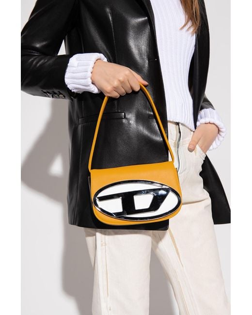 DIESEL Yellow '1Dr' Shoulder Bag