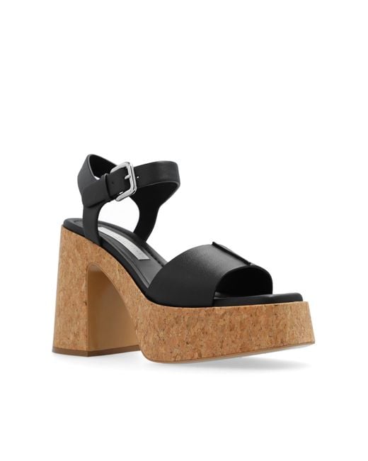 Stella McCartney White 'skyla' Platform Sandals,