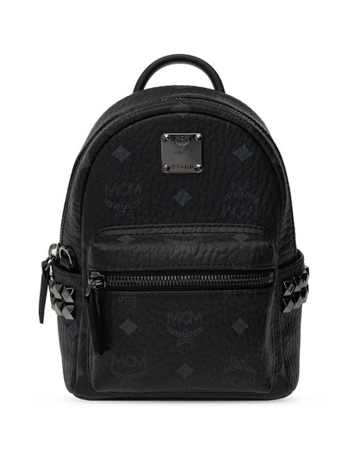 mcm backpack red and black