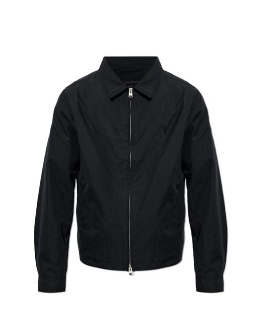 AllSaints Black 'Trey' Jacket for men