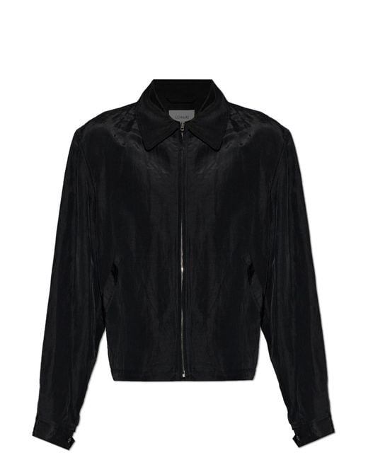 Lemaire Black Jacket With Pockets for men