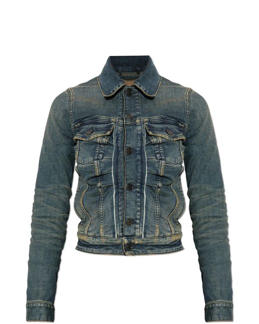 Balenciaga Blue Denim Jacket