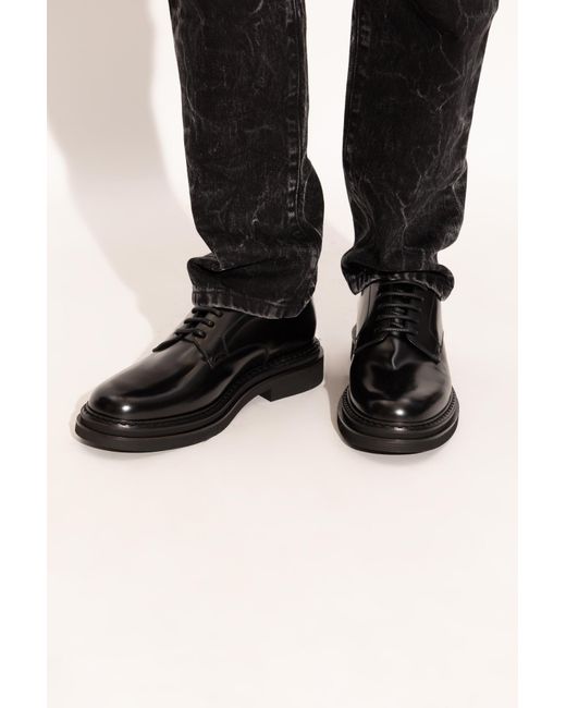 Dolce & Gabbana Black 'Derby' Type Shoes for men