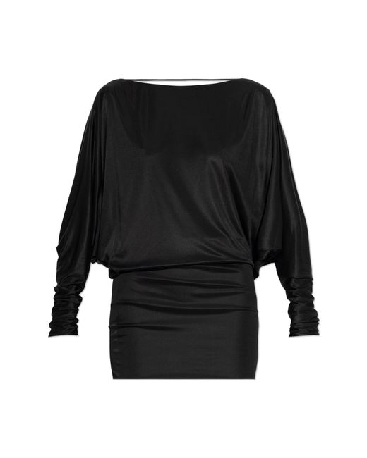 DSquared² Black Backless Dress