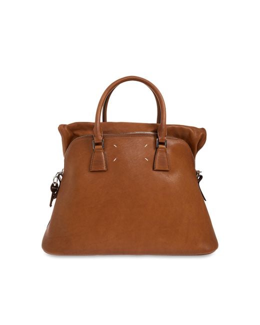 Maison Margiela Brown Handbag '5Ac Medium' for men