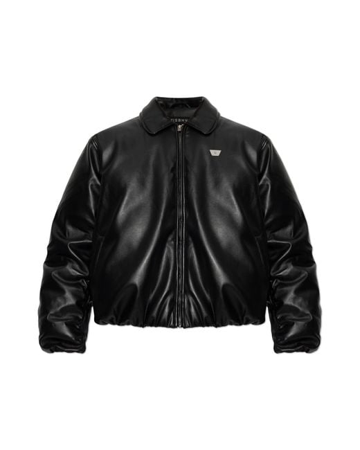 M I S B H V Black Insulated Jacket for men