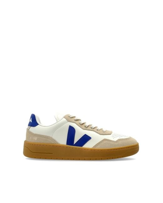 Veja Blue Sports Shoes "V-90 O.T. Leather"