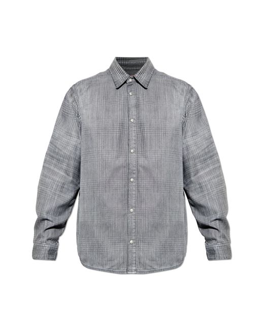 DIESEL Gray Shirt "D-Simply-S11" for men