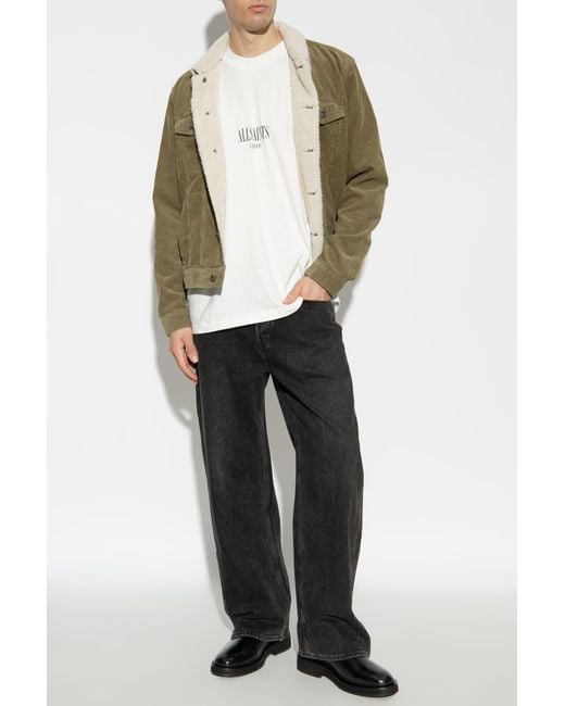 AllSaints Green Corduroy Jacket Westy, ' for men