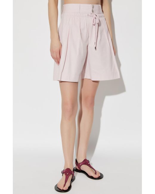 Isabel Marant Pink Shorts Ingrid