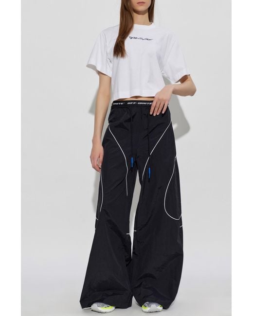 Off-White c/o Virgil Abloh White T-Shirt With Logo
