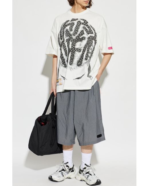 PDF White T-Shirt With Print for men
